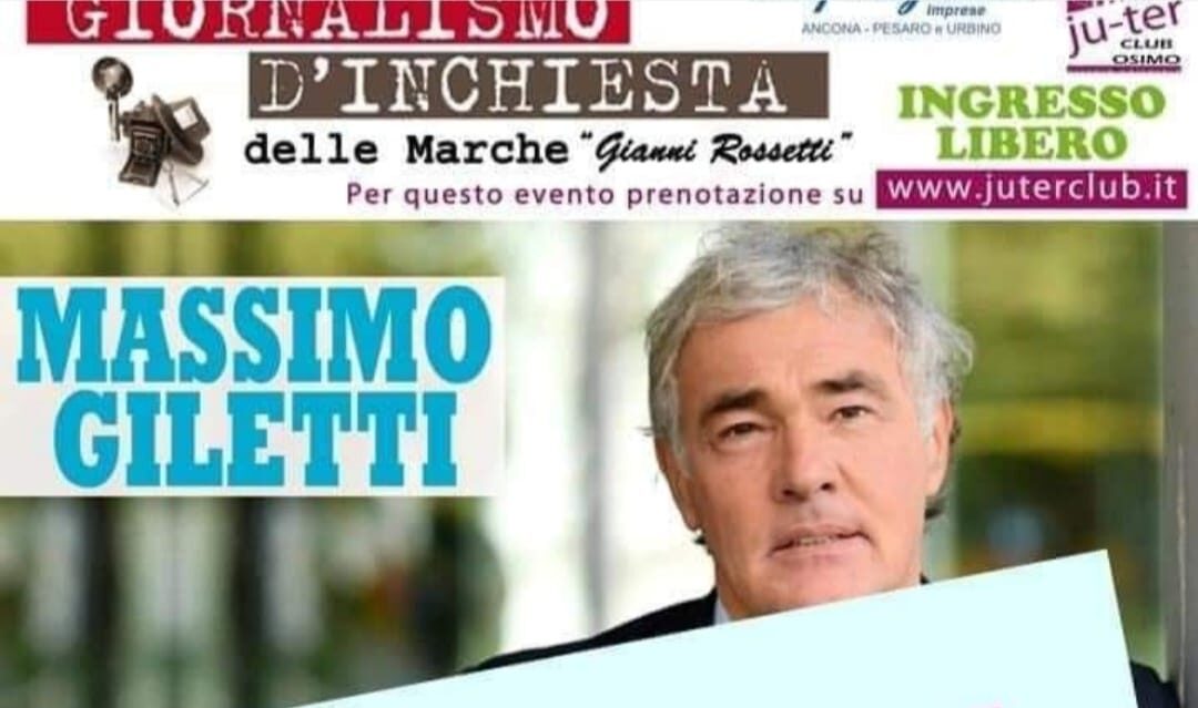 Massimo Giletti Il Ritorno: domani al Festival Giornalismo d’Inchiesta