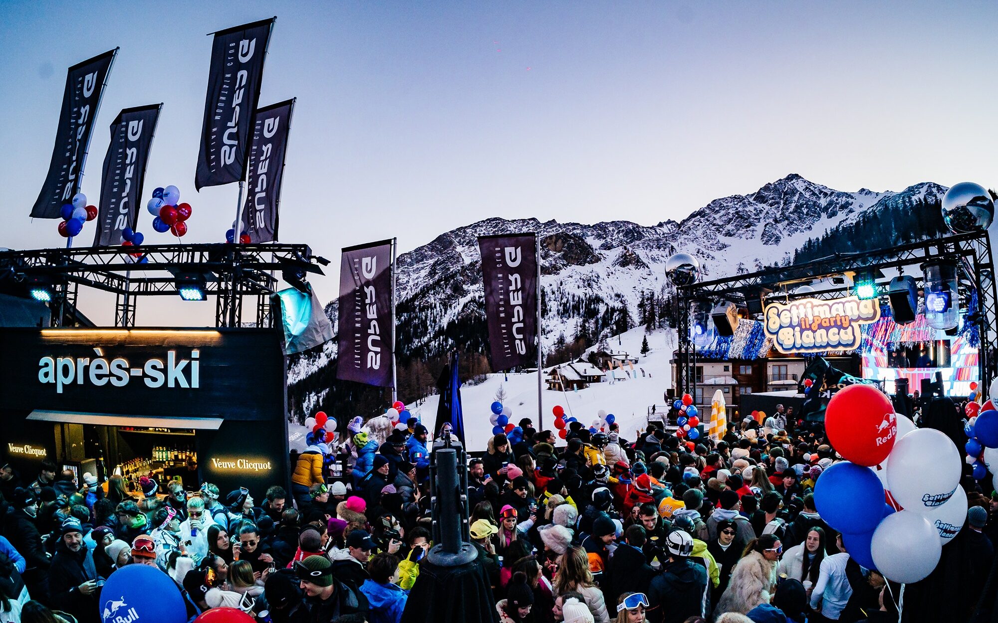 Scopri di più sull'articolo Red Bull e Il Pagante al Super G Cervinia con Settimana Bianca Il Party